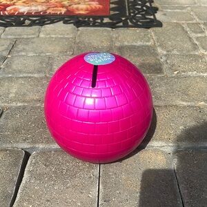 Disco ball photo holder